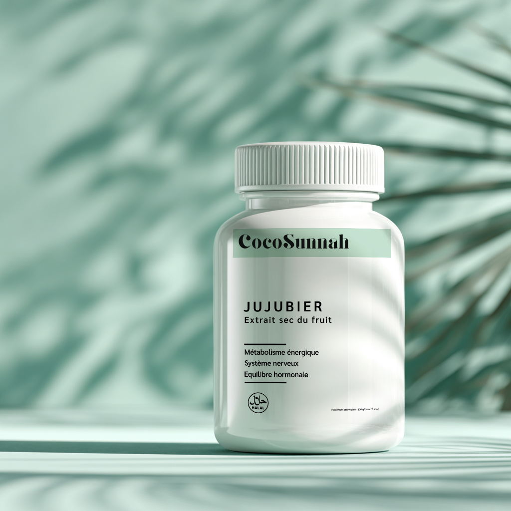 Jujubier Extrait sec de fruit - Vitamine B6 - Bien être général - Halal
